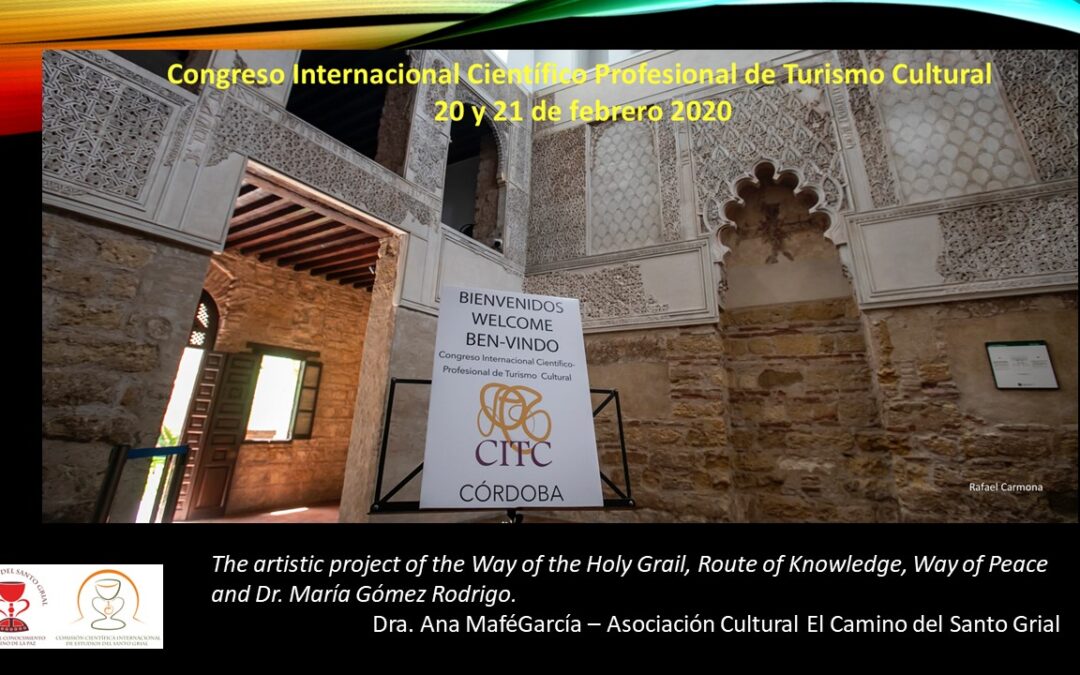 Dr. Mafé presents the artistic story of the Holy Grail in Cordoba